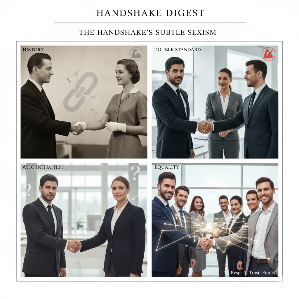 The Handshake’s Subtle Sexism: Unpacking Gender Dynamics in a Simple Greeting